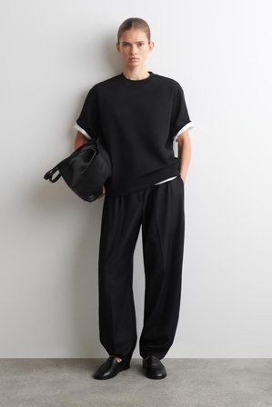 COS Oversized T-Shirt in Black - Women
