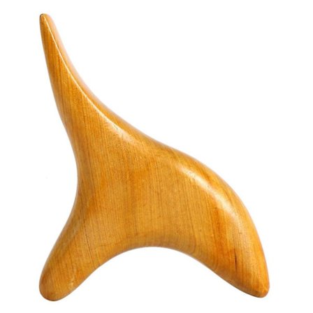 Trekantet Sparrow Cone Treben Massasjepinne i Tre