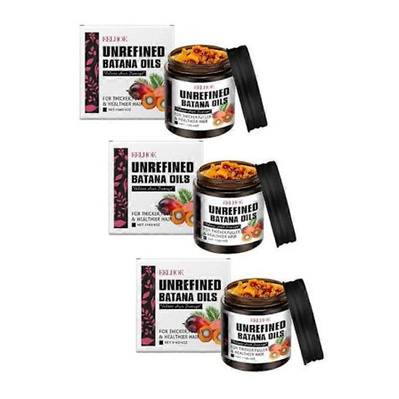 Batana Olja Hårmask Snabb Reparation Skadat Torrt Kluvna Toppar Hårbehandling Minska Håravfall Anti-Avbrott Utslätande Vård