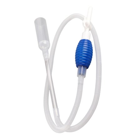 Akvarium Grussuger Sandvasker Langt Munnstykke Fiske Tank Vannbytte Rengjøringsverktøy Stor Hånd Sug