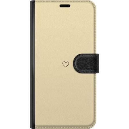 Samsung Galaxy S24 FE Lommeboketui Hjerte Gul