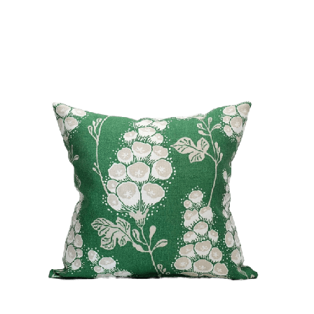 Littlephant Flora - Deep Green Kuddar Grön 40x40 cm