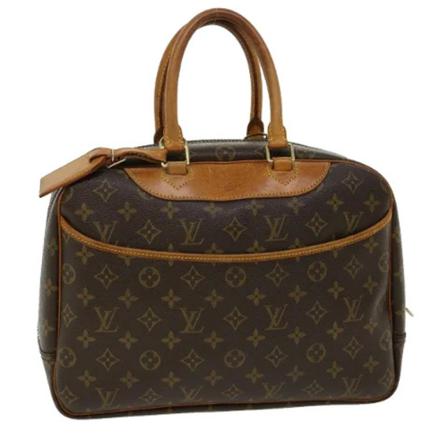 Louis Vuitton Vintage Pre-owned Canvas handbags Brun, Dame Vintage Tasker, Størrelse: ONE Size