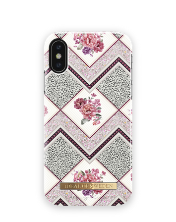 iPhone X Hoesje, Dearing Kinga Geo Floral Scarf, iDeal of Sweden