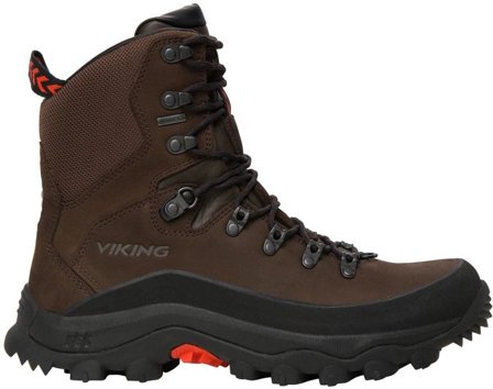 Viking Mens Villrein High GTX Dark Brown/Red
