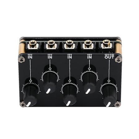 1-i-4-ud Passiv Mixer Modul Mini Stereo 4-kanals Passiv Mixer Lyd Mixer 1 Lyd Indgang Til 4 O 4-i-1-ud