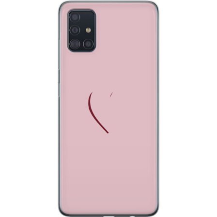 Kompatibelt Mobilskal till Samsung Samsung Galaxy A51 SoftPinkLove
