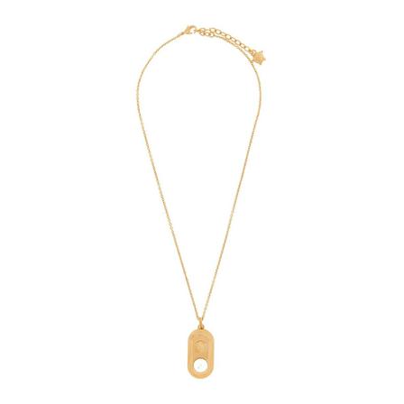 Versace Medusa Halsband gul, Herr Halsband, Herr, Storlek: ONE SIZE