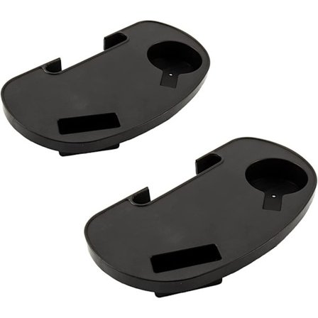 2 stk Oval Zero Gravity Stol Koppholder, Klips på Side Reclin