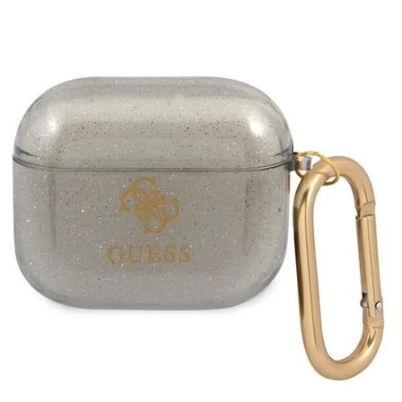 Guess Glitter Collection Skal AirPods 3 - Svart