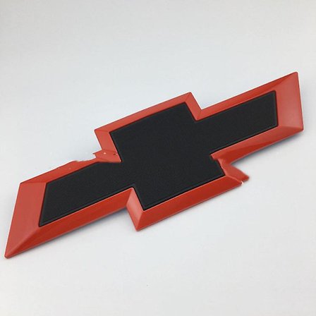 Lämplig för Chevrolet Pickup Truck Silverado Modifiering av logotyper fram och bak, Sorod Grille Logotyp, Bakre Trunk-märkning (främre logotyp)