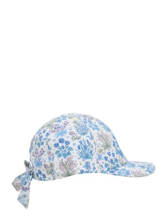 Huttelihut Cap In Liberty Fabric - Blue - 4-6Y