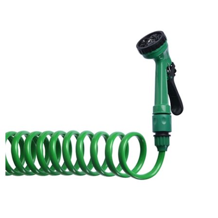 7,5 m Fleksibel Hageslange for Hagedusj, Ekspanderbar Hageslange for Hagevanning, Kjæledyr, Bilvask.