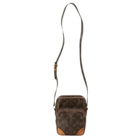 Louis Vuitton Vintage Pre-owned Canvas louis-vuitton-Tass , Bruin , Dames , Maat: ONE Size Vintage Tassen