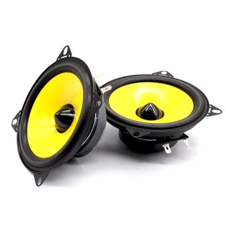 Kompatibel med 2 stk. 4 tommer 10 CM 60W 2-veis fullfrekvens bilstereo høyttaler bilhøyttaler bilhøyttaler