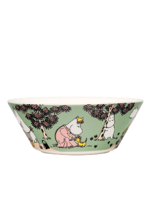 Arabia Mumin skål 15cm Omtanke Dukning & servering Grön 15 CM