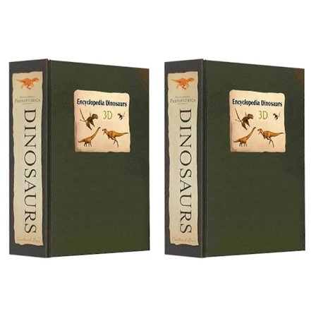 Interaktiv 3D Dinosaur Encyklopædi Bog til Børn Uddannelsesmæssig Pop-Up Forhistorisk Væsen Gave til Drenge Piger