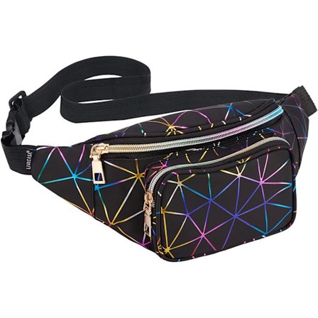 Holografisk Effekt Dame Midjeveske Unisex Barn By Vanntett