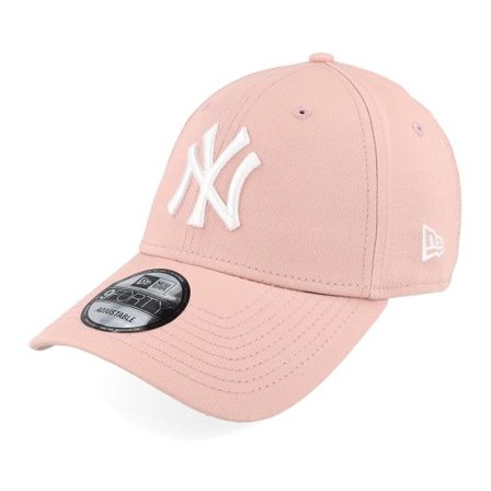 New Era - MLB Rosa adjustable Keps - New York Yankees League Essential 9FORTY Pink/White Adjustable @ Hatstore