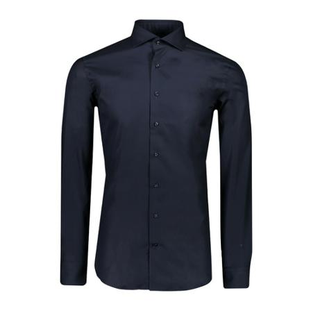 Profuomo Overhemd , Blauw , Heren , Maat: M