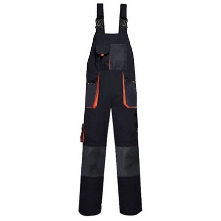 Antiskjær Overall, Herre Arbeidsoverall, Cargo Overall for Menn, Pustende Stretch Bomulls Arbeidstøy for Malere og Dekoratører (2XL/180) KLB