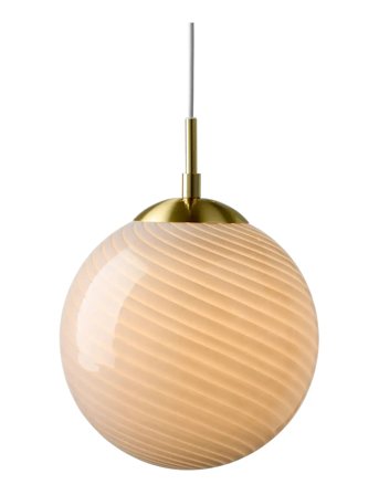 Candy Ball Pendant Gold Halo Design
