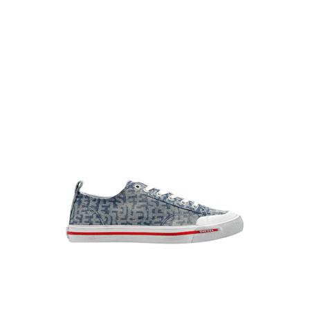 Diesel - Sneakers - Blå - Herr - Storlek: 41 Eu, Herr, Storlek: 41 EU