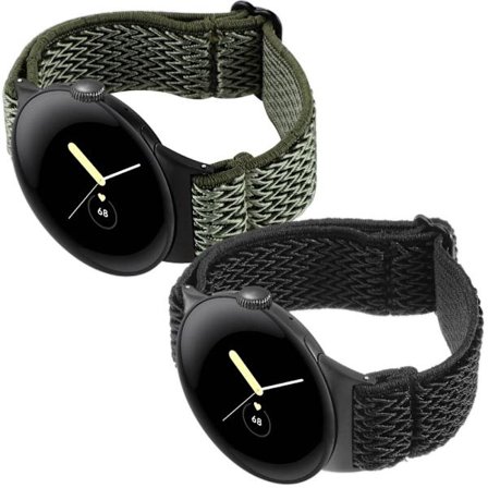 SKALO Flätat tygarmband Google Pixel Watch / Pixel Watch 2 - Fler färger