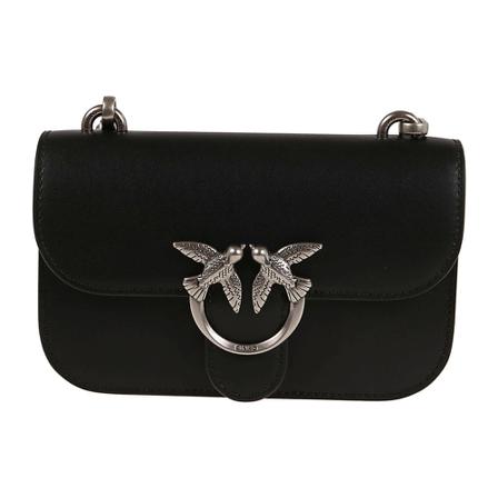 Pinko, Cross Body Bags Zwart, Dames, Maat:ONE Size