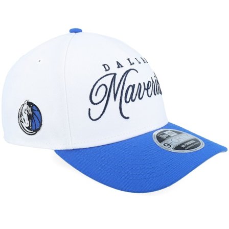 New Era - NBA - White - adjustable - Cap - Dallas Mavericks NBA Draft 9FORTY M-Crown White/Blue A-Frame Adjustable - Hatstore