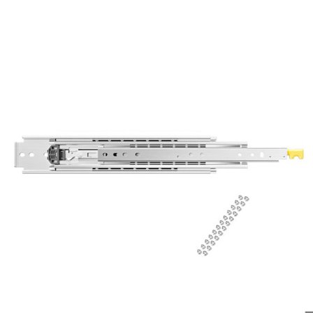 Skuffeskinne med fuld udtræk-Duoku-1 par-Låsebar skinne-1221 mm-Last 226,8 kg-med låsesystem