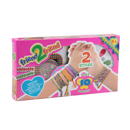 Jente Håndverksett DIY Armbåndslaging Smykker Vennskapshåndverk for Jenter 5-12 År Gamle Lekegaver