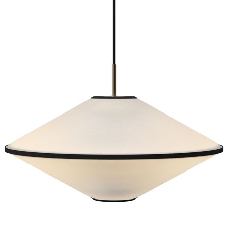Edgeform Edgeform Tafta pendellampa 52 cm, svart/off-white | Inredning > Lampor > Lampa | Bagaren och Kocken