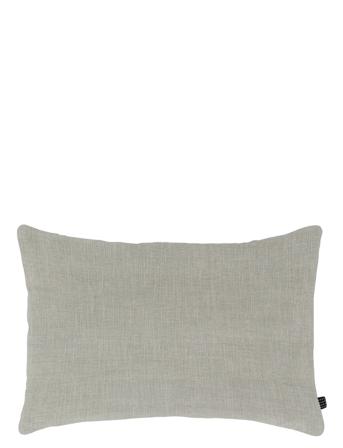 Chenille Cushion, Incl. Filling Home Textiles Cushions & Blankets Cushions Grå Mette Ditmer