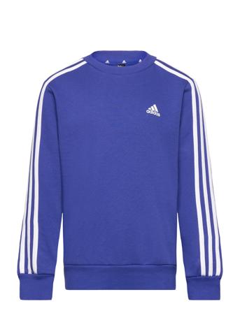 Lk 3S Fl Swt Sweat-shirt Genser Blå Adidas Sportswear*Betinget Tilbud