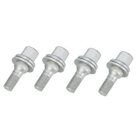 4 stk Hjulmuttere Bolter for Citroen Peugeot 17mm Hex