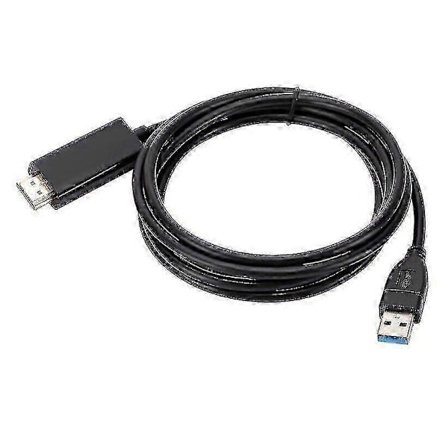 1,8 m USB till HDMI-adapterkabel USB 2.0 Typ A Hane till HDMI Hane Konverterare Ny