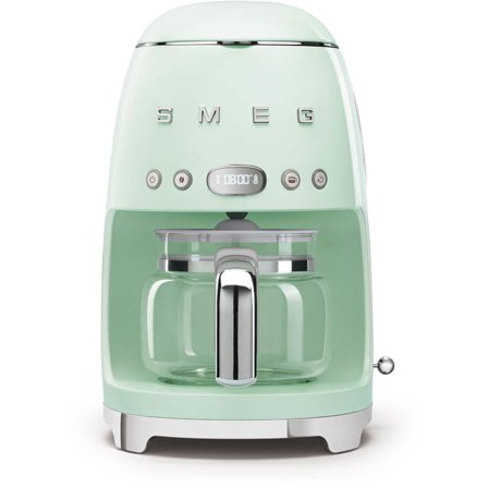 Smeg Retro kaffemaskine, DCF02PGEU - Pastelgrøn | KitchenOne