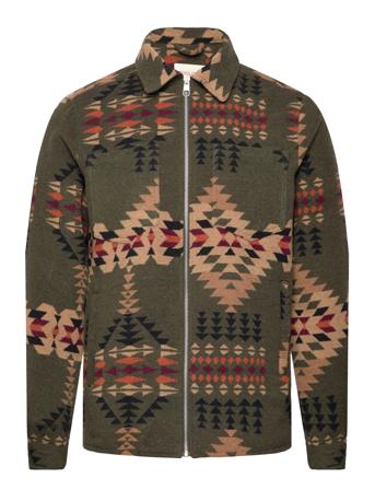Overshirt Zip Overshirts Multi/mønstret Revolution*Betinget Tilbud
