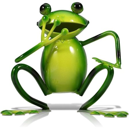 Frø Metal Skulptur Møbler Kunsthåndværk Dekoration Kreativ Skulptur