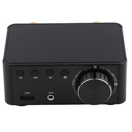 HIFI Bluetooth 5.0 Digitaalinen Äänenvahvistinkortti Muistikortinsoitin 50W x 2 Stereo AMP-vahvistimelle