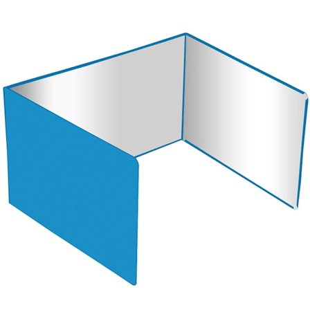 1 stk. Vindskjerm for komfyr, sammenleggbar, bærbar, rustfritt stål, brenner, vindskjerm for camping