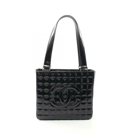 Chanel Vintage Pre-owned Tote Väska svart, Dam Vintage Väskor, Dam, Storlek: ONE SIZE