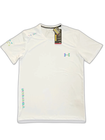 Vit t-shirt från Under Armour. Finns i alla storlekar!