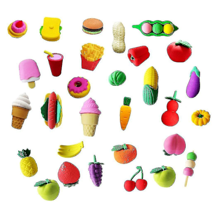 Nye 2023 30-pakning Morsomme Viskelær Puslespill Viskelær Ta Fra Hverandre Viskelær Trekk Fra Hverandre Gaver Til Barn