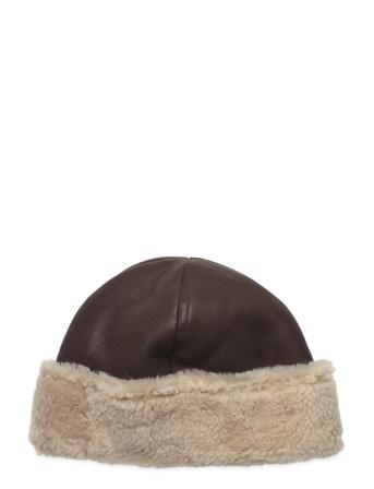 Day Faux Shearling Bucket Hat Accessories Headwear Hats Brown DAY ET