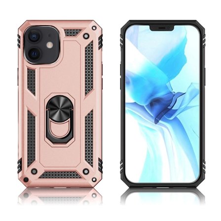 Bofink Combat iPhone 12 Pro / iPhone 12 skal - Rosa
