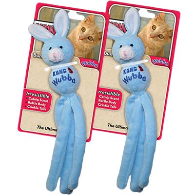 KONG Wubba Cat Bunny