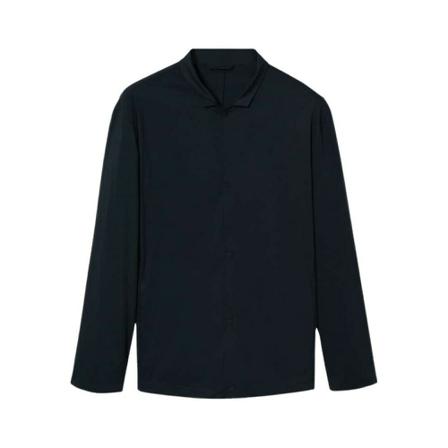 Mango American collar cotton Jakke Blå, Herre