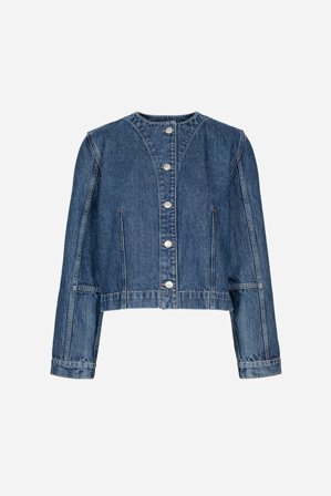 CAMILLA PIHL - Jules Denim Jacket - Washed Dark Blue - 34
